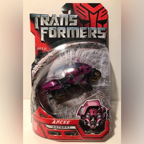 Hasbro TRANSFORMERS MOVIE ARCEE DELUXE & TARGET Scout Motorcycle G1 Toy Takara 1 - Picture 2 of 13